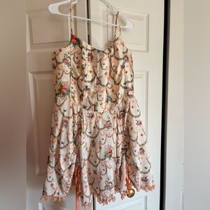 Floral Spaghetti Strap Dress